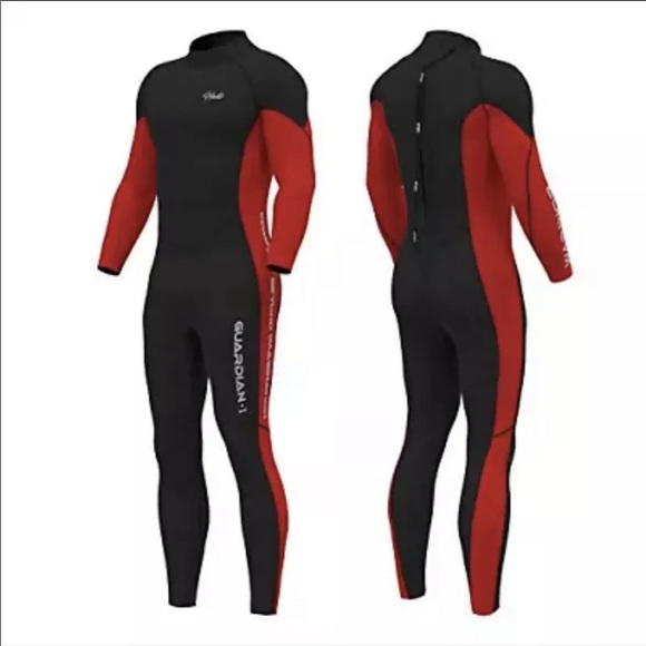 New-Hevto Wetsuits Men 3mm Neoprene Full Scuba Diving Suits Surfing Swimming - Picture 2 of 2